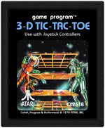 3D Tic - Tac - Toe - Atari 2600 - Retro Island Gaming