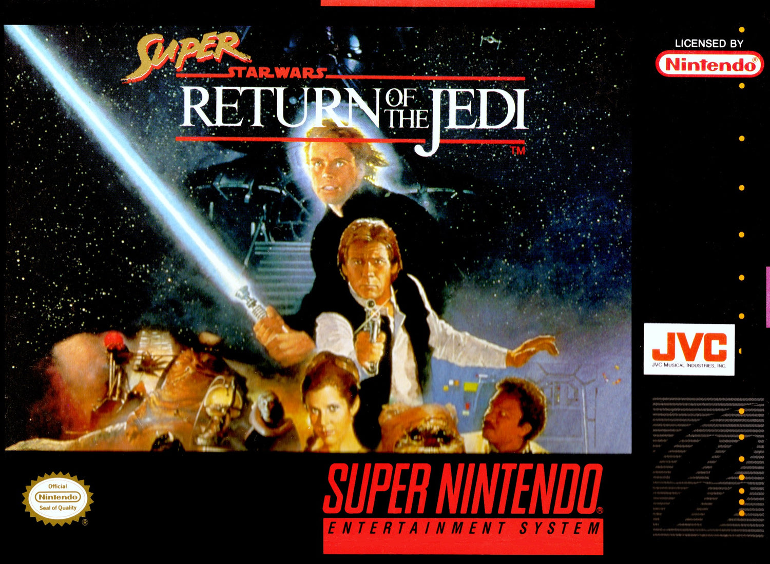 Super Star Wars: Return Of The Jedi [JVC] - Super Nintendo
