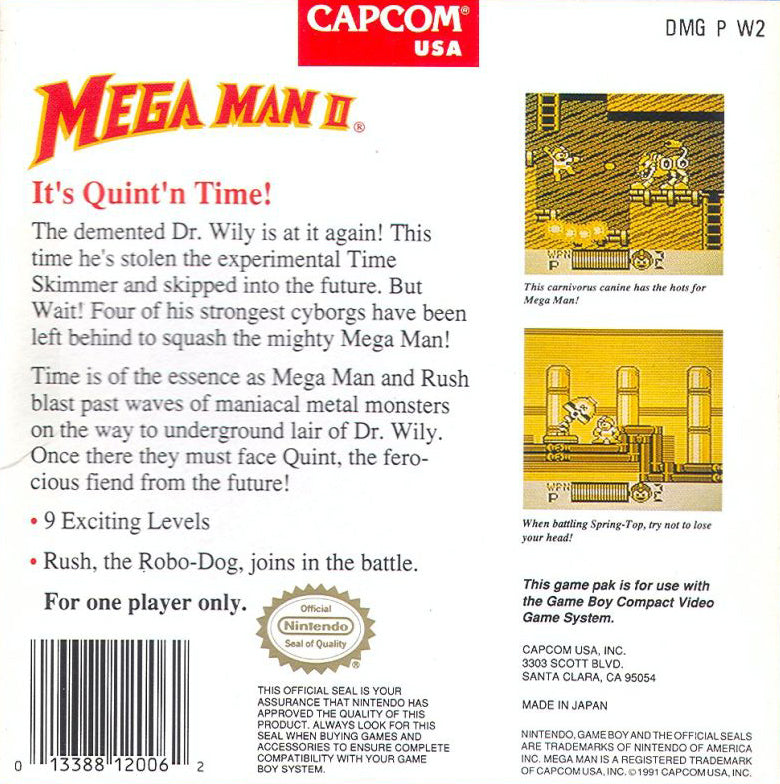 Mega Man 2 - GameBoy - Retro Island Gaming