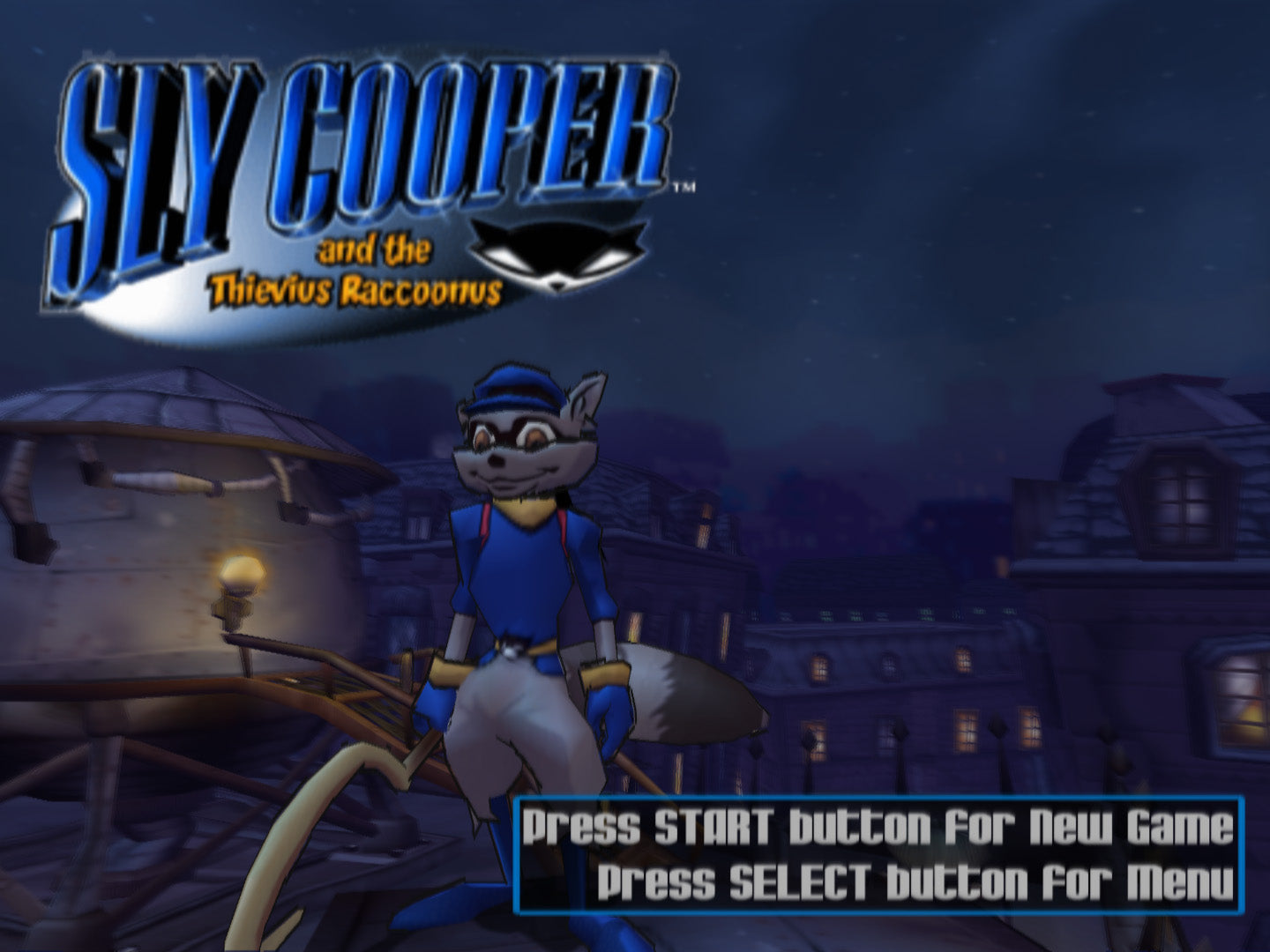 Sly Cooper and the Thievius Raccoonus - Playstation 2