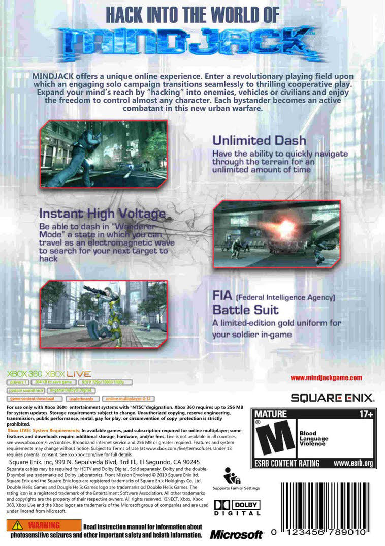Mindjack - Xbox 360