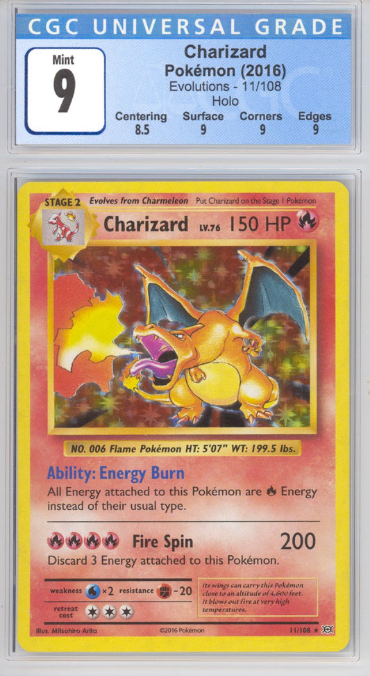 Charizard #11 - Pokemon Evolutions - Retro Island Gaming