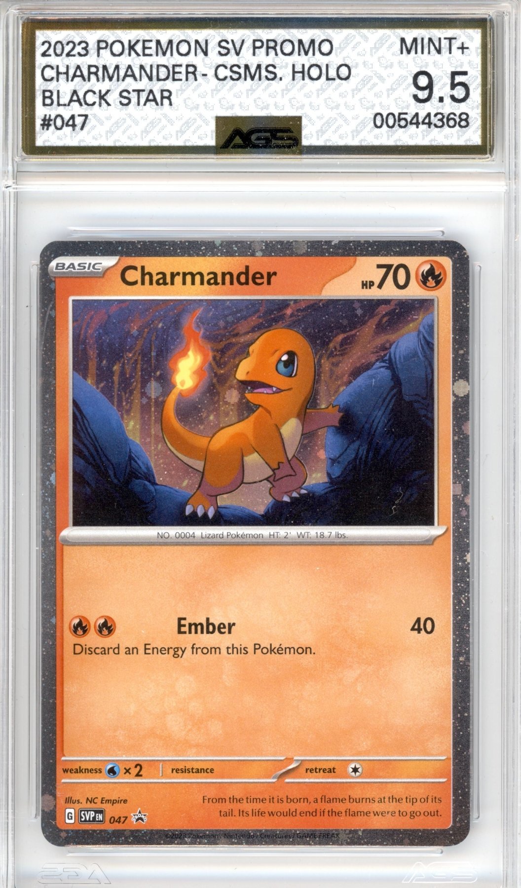 Charmander 47 - Pokemon Promo - Retro Island Gaming