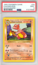Charmeleon [Shadowless] 24 - Pokemon Base Set - Retro Island Gaming