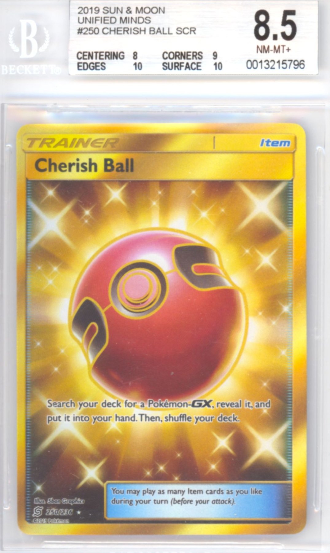 Cherish Ball #250 - Pokemon Unified Minds - Retro Island Gaming