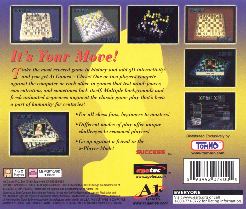 Chess - Playstation - Retro Island Gaming
