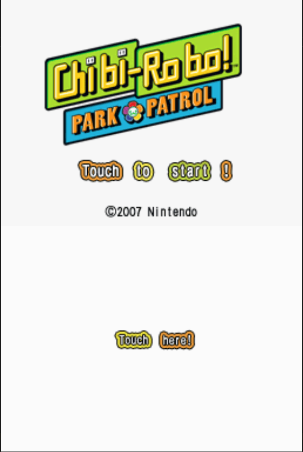 Chibi - Robo Park Patrol - Nintendo DS - Retro Island Gaming