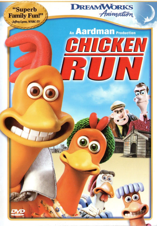 Chicken Run - DVD - Retro Island Gaming