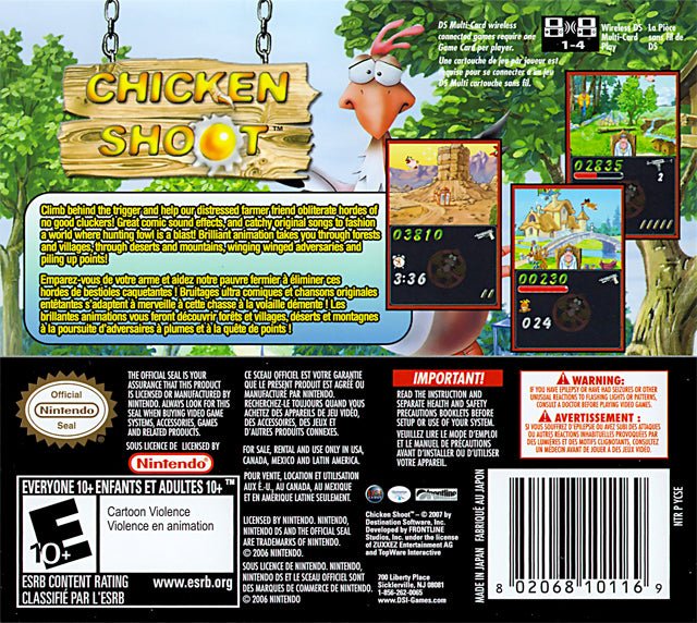 Chicken Shoot - Nintendo DS - Retro Island Gaming