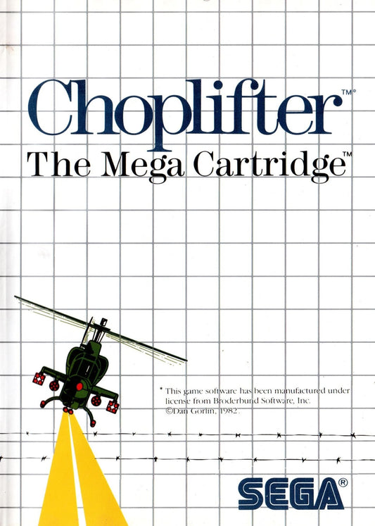 Choplifter! - Sega Master System - Retro Island Gaming
