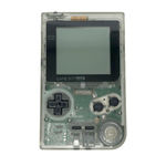 Clear GameBoy Pocket System - Certified Tested & Cleaned - Retro Island Gaming