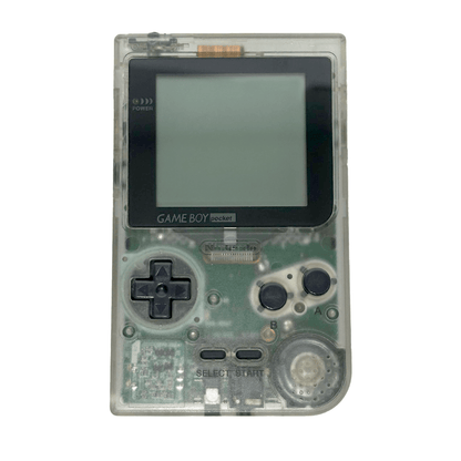 Clear GameBoy Pocket System - Certified Tested & Cleaned - Retro Island Gaming