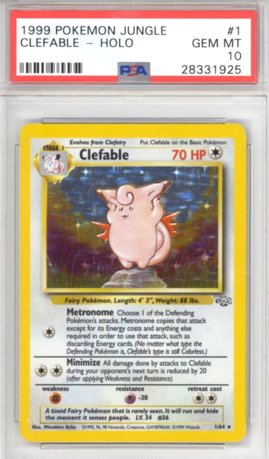 Clefable #1 - Pokemon Jungle - Retro Island Gaming