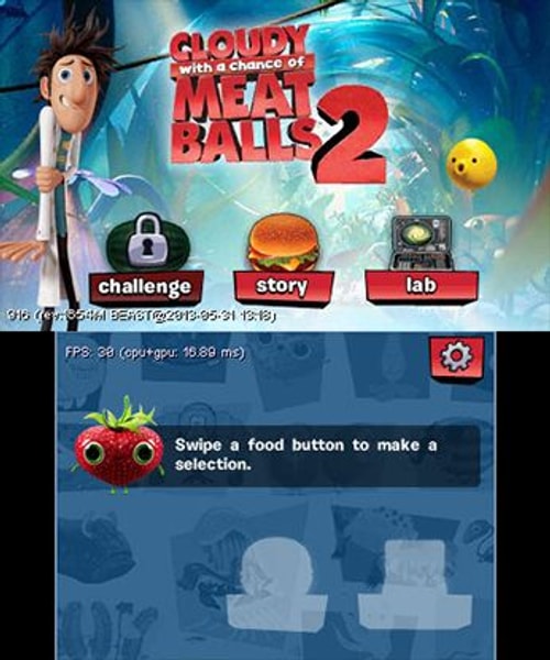 Cloudy With a Chance of Meatballs 2 - Nintendo DS - Retro Island Gaming