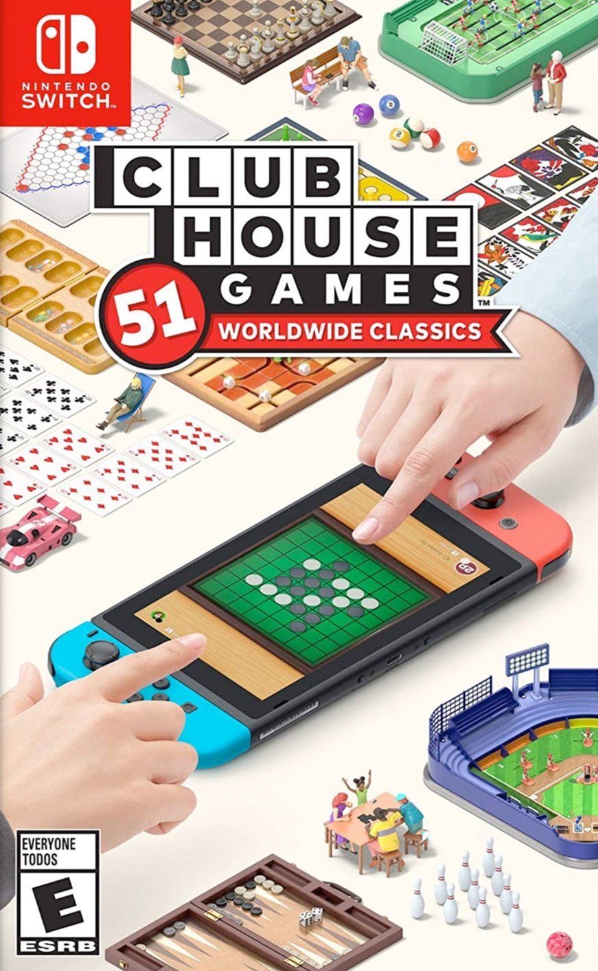 Clubhouse Games: 51 Worldwide Classics - Nintendo Switch - Retro Island Gaming