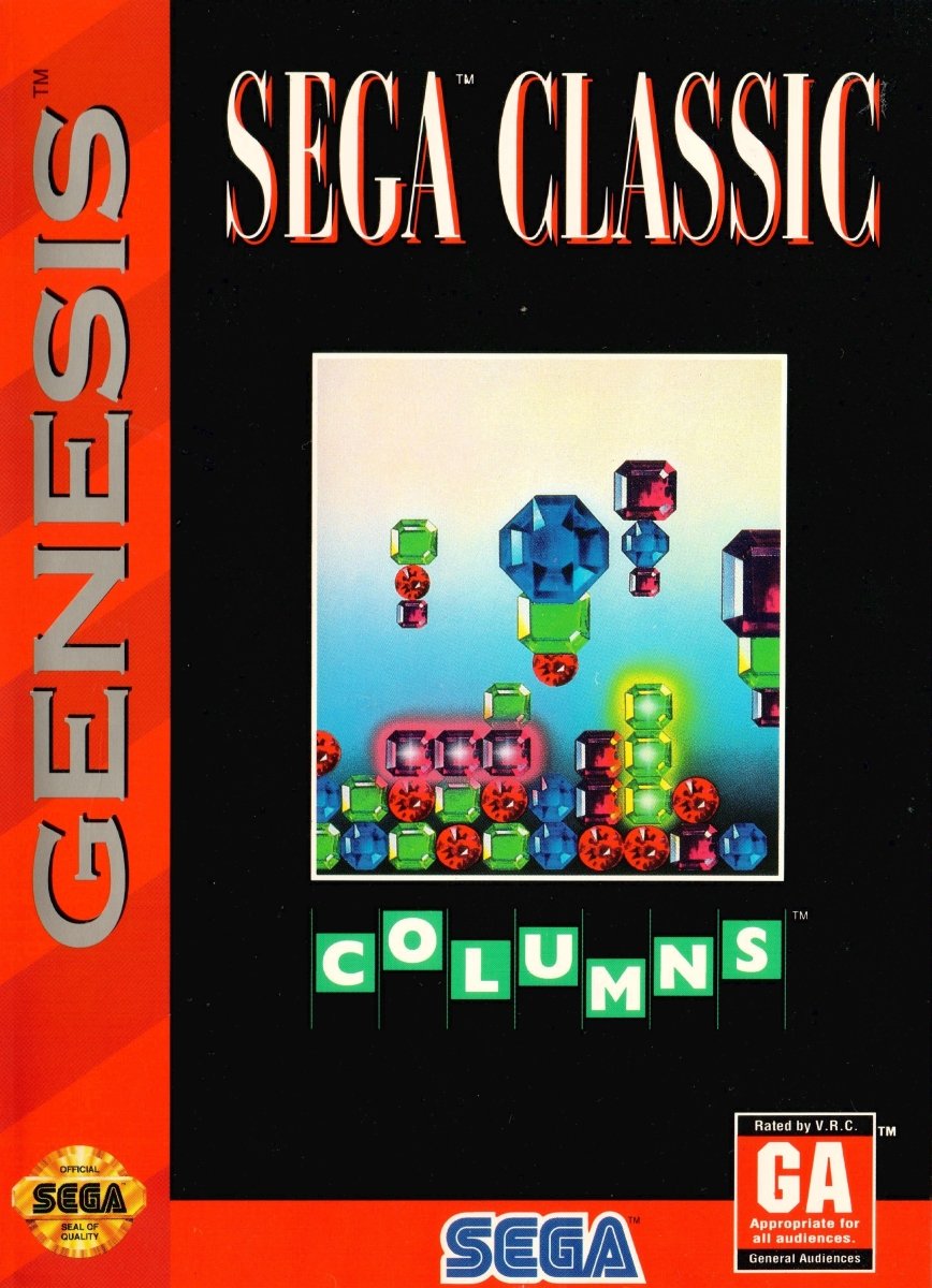 Columns - Sega Genesis - Retro Island Gaming