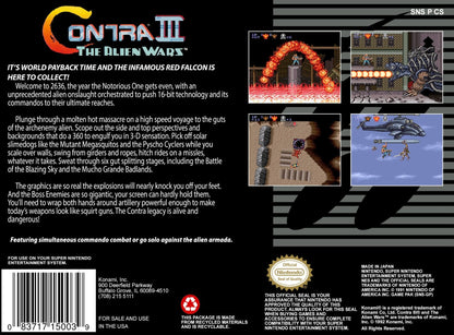 Contra III The Alien Wars - Super Nintendo - Retro Island Gaming