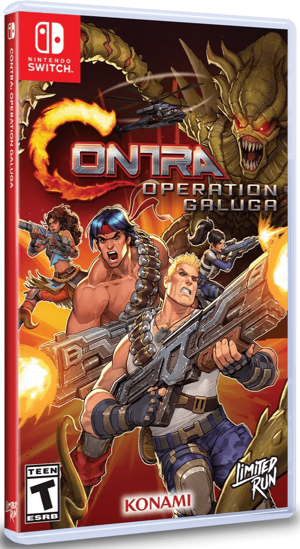 Contra: Operation Galuga - Nintendo Switch - Retro Island Gaming