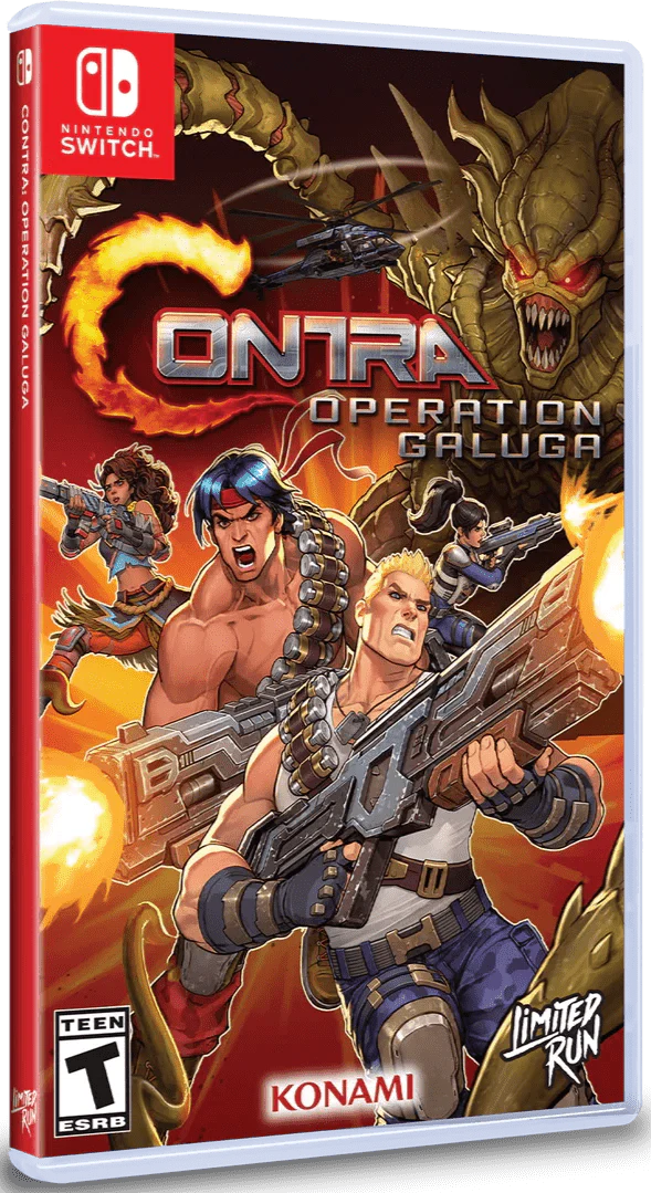 Contra: Operation Galuga - Nintendo Switch - Retro Island Gaming