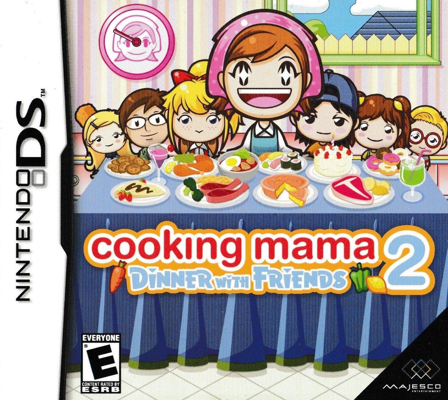 Cooking Mama 2 Dinner With Friends - Nintendo DS - Retro Island Gaming