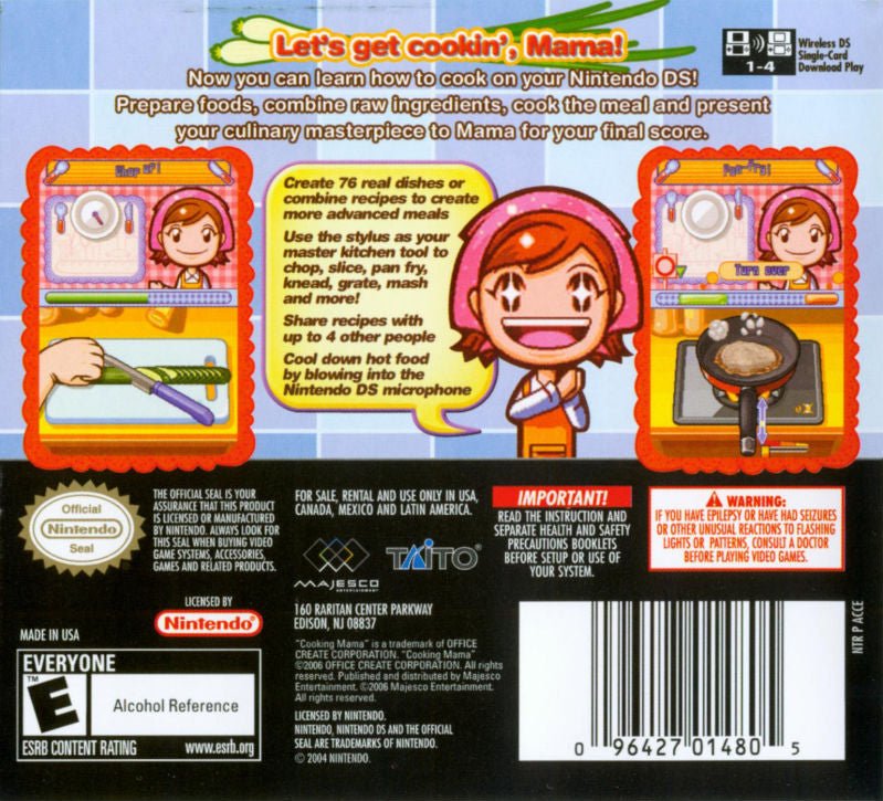 Cooking Mama - Nintendo DS - Retro Island Gaming