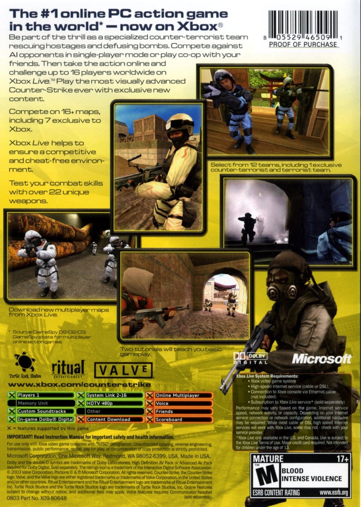 Counter Strike - Xbox - Retro Island Gaming