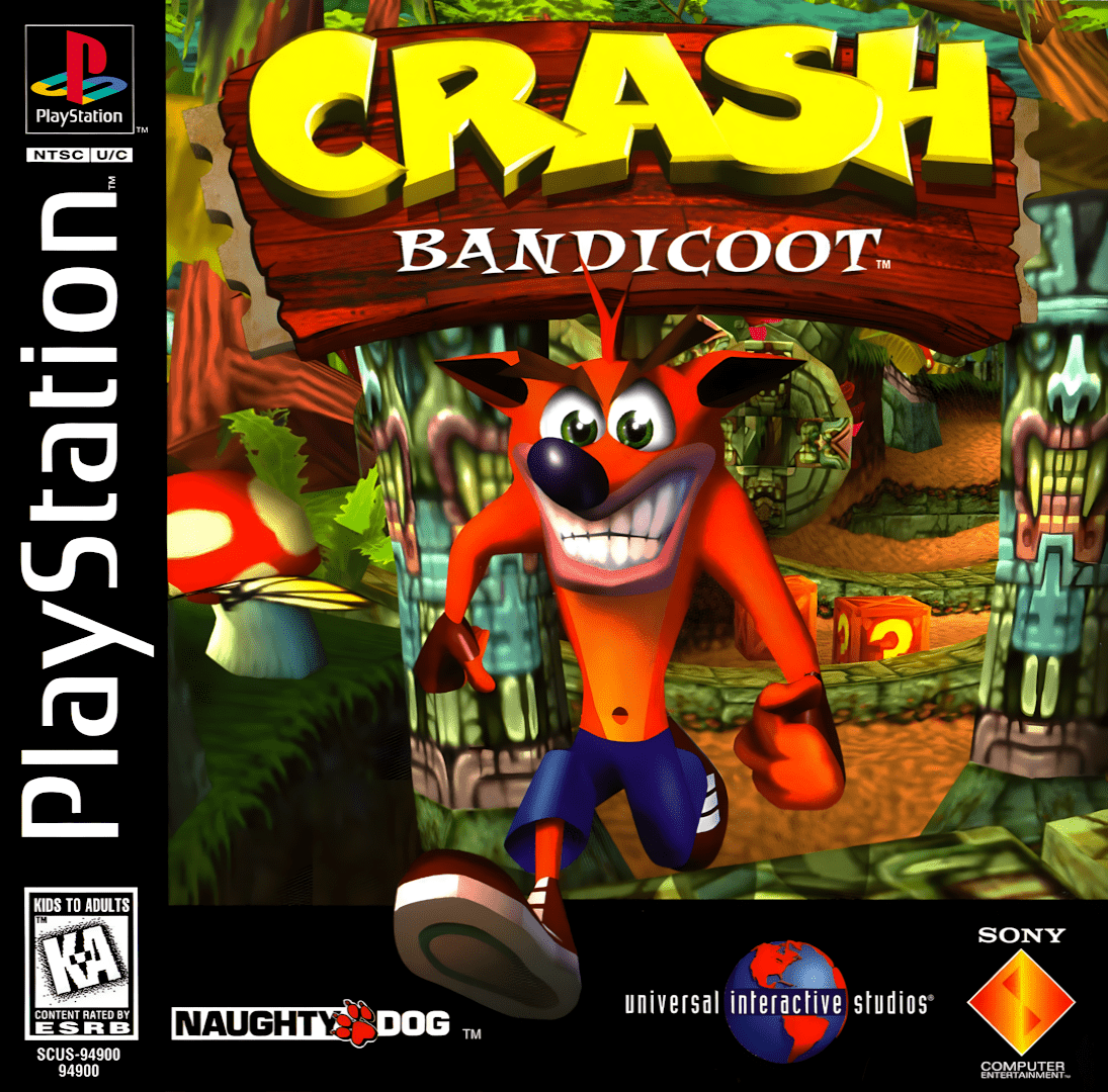 Crash Bandicoot [Black Label] - Playstation - Retro Island Gaming