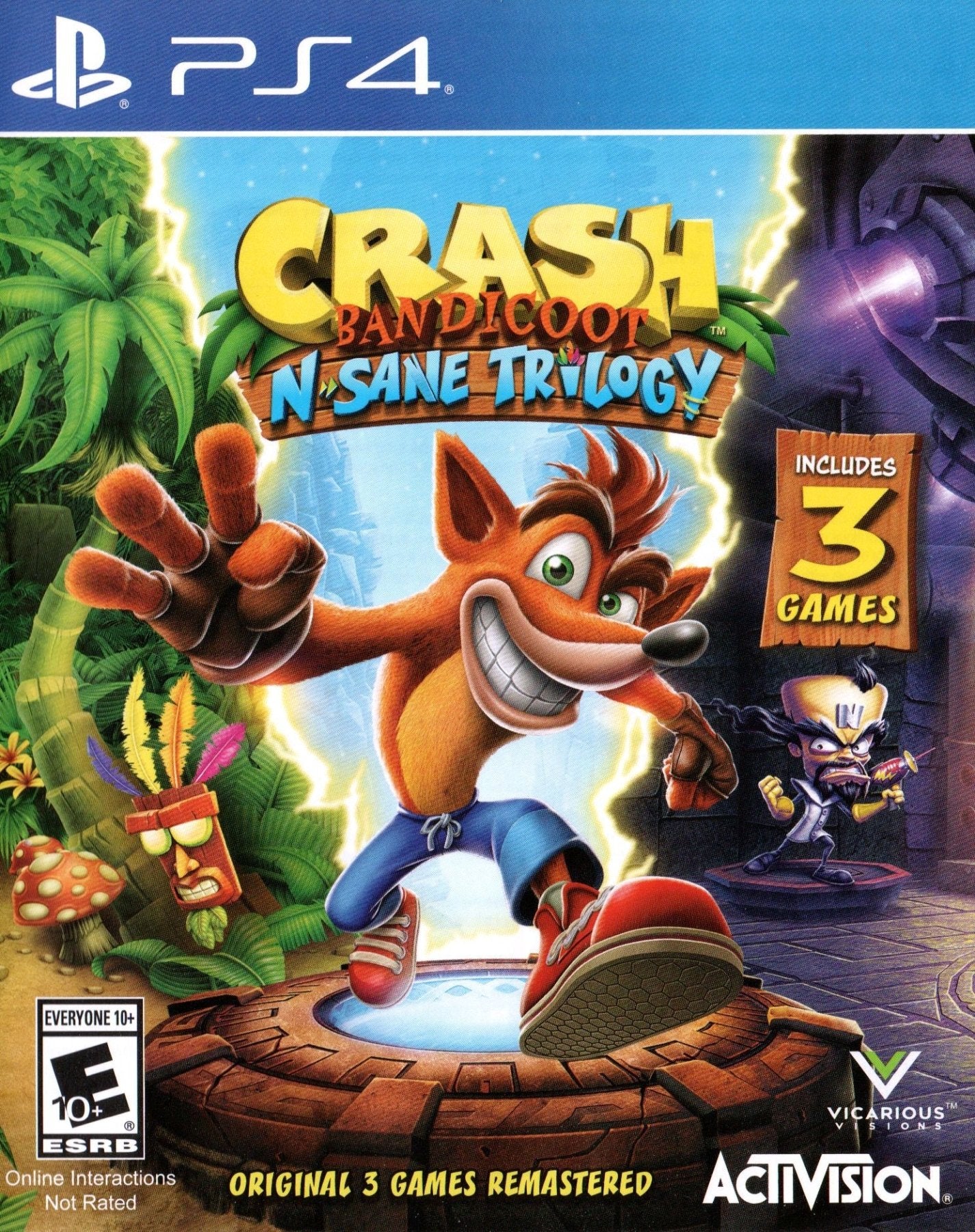 Crash Bandicoot N. Sane Trilogy - Playstation 4 - Retro Island Gaming