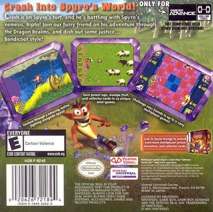 Crash Bandicoot Purple - GameBoy Advance - Retro Island Gaming
