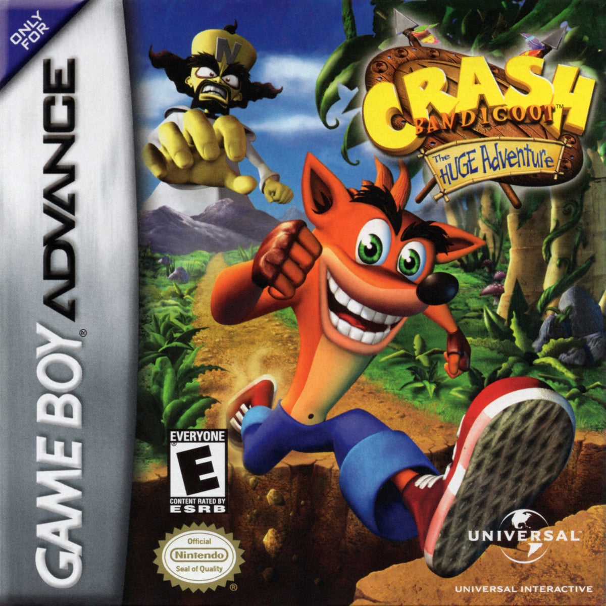 Crash Bandicoot the Huge Adventure - GameBoy Advance - Retro Island Gaming