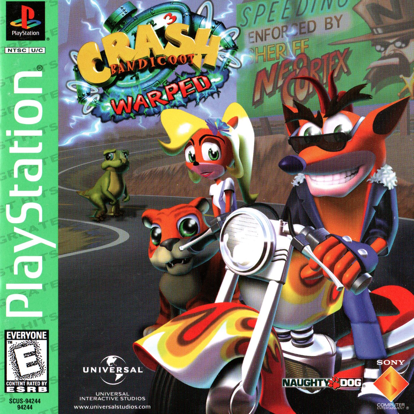 Crash Bandicoot Warped [Greatest Hits] - Playstation - Retro Island Gaming