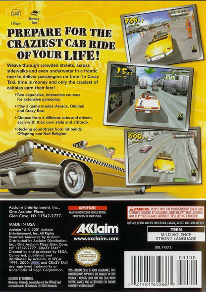 Crazy Taxi - Gamecube - Retro Island Gaming