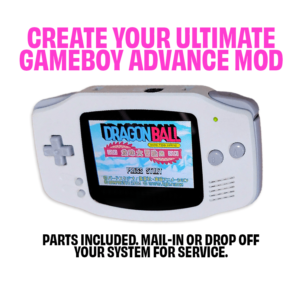 Create Your Ultimate GameBoy Advance Mod – Retro Island Gaming