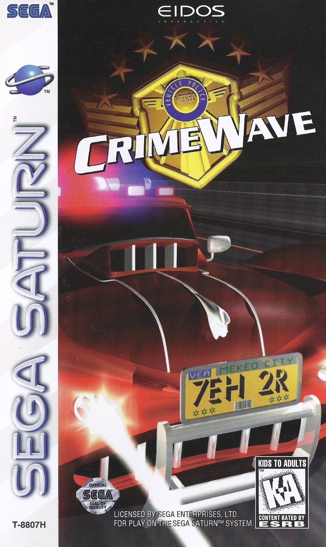 Crime Wave - Sega Saturn - Retro Island Gaming