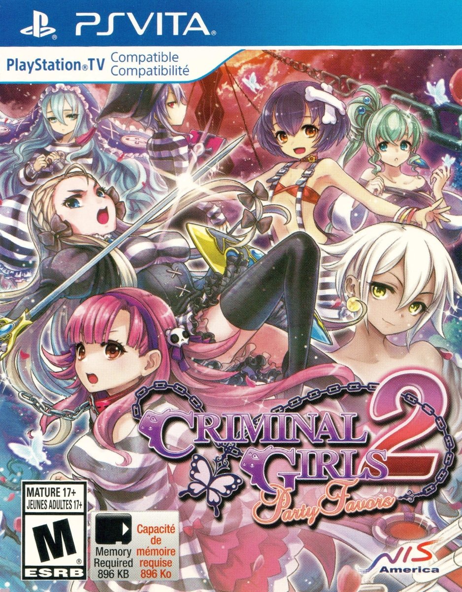 Criminal Girls 2: Party Favors - Playstation Vita - Retro Island Gaming
