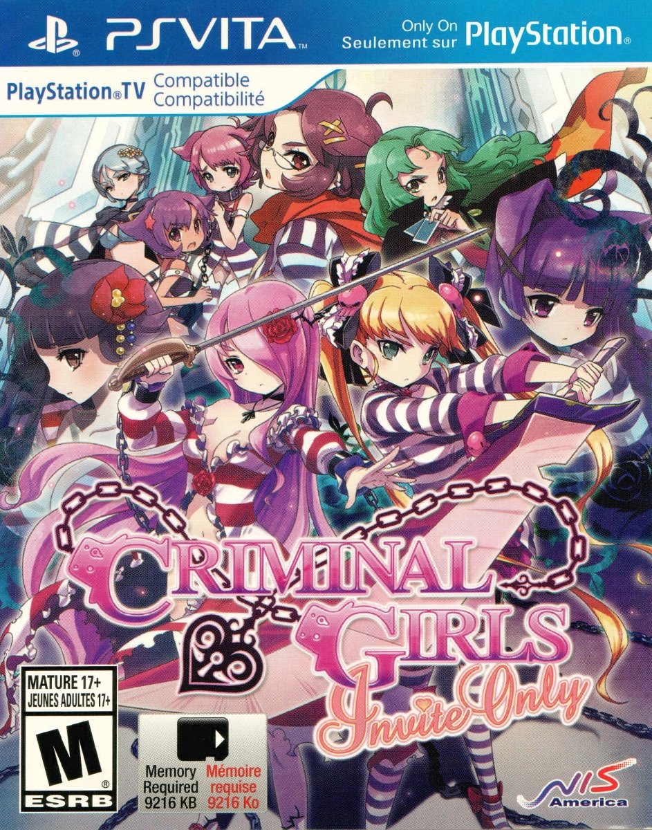 Criminal Girls: Invite Only - Playstation Vita - Retro Island Gaming