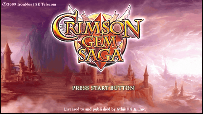 Crimson Gem Saga - PSP - Retro Island Gaming