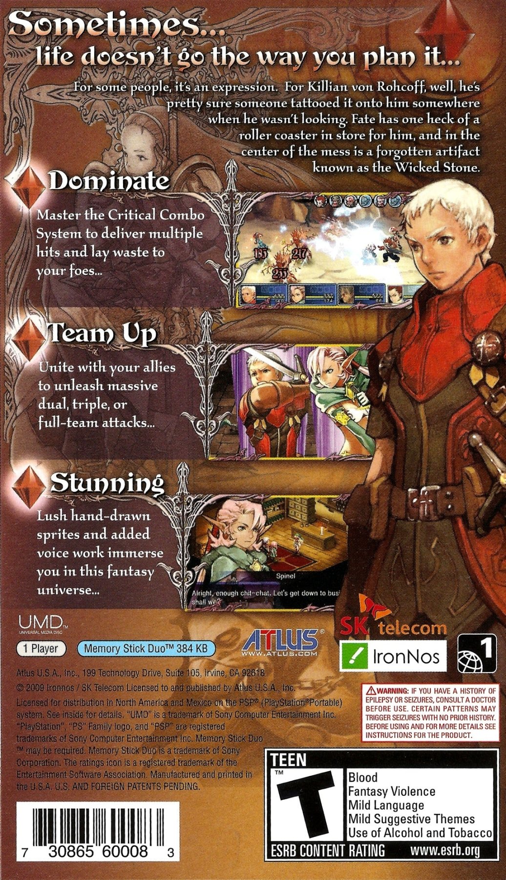 Crimson Gem Saga - PSP - Retro Island Gaming