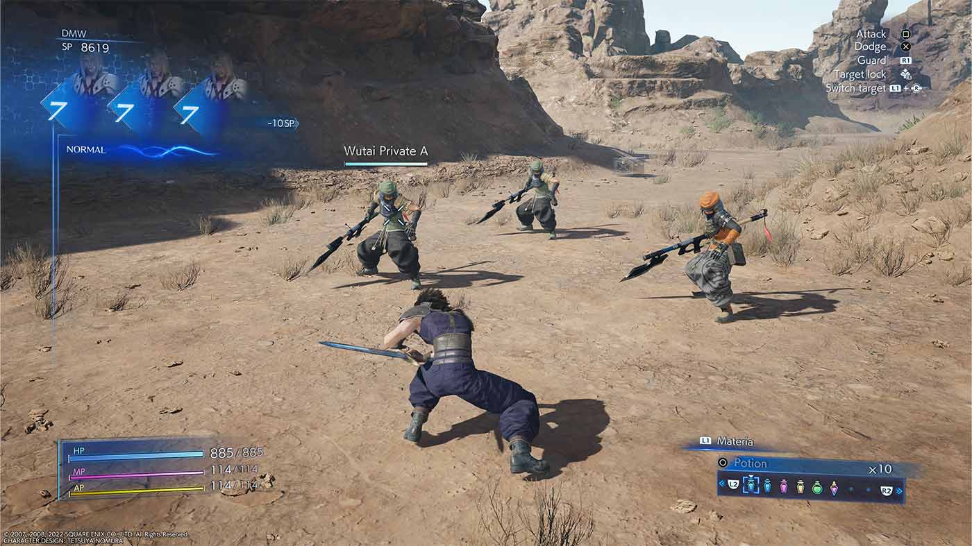 Crisis Core: Final Fantasy VII Reunion - Nintendo Switch - Retro Island Gaming