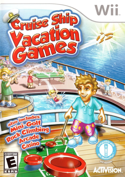 Cruise Ship Vacation Games - Wii - Retro Island Gaming