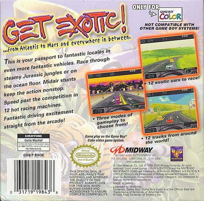 Cruis'n Exotica - GameBoy Color - Retro Island Gaming