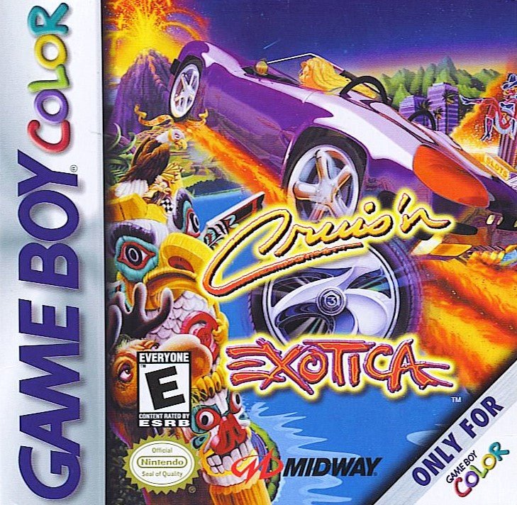 Cruis'n Exotica - GameBoy Color - Retro Island Gaming