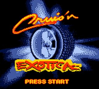 Cruis'n Exotica - GameBoy Color - Retro Island Gaming