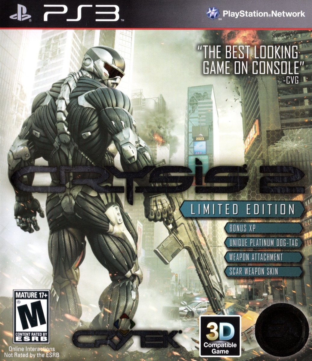 Crysis 2 [Limited Edition] - Playstation 3 - Retro Island Gaming