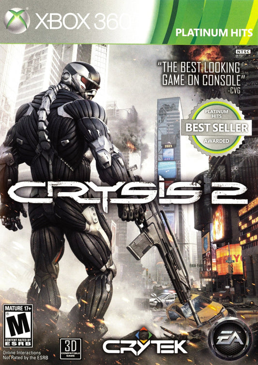 Crysis 2 [Platinum Hits] - Xbox 360 - Retro Island Gaming