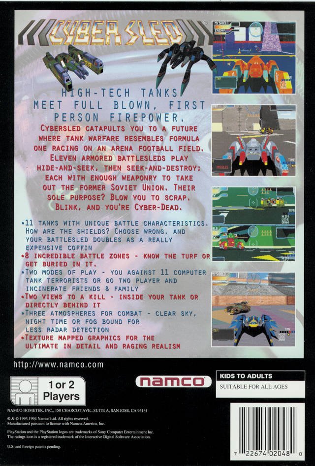 Cyber Sled - Playstation - Retro Island Gaming