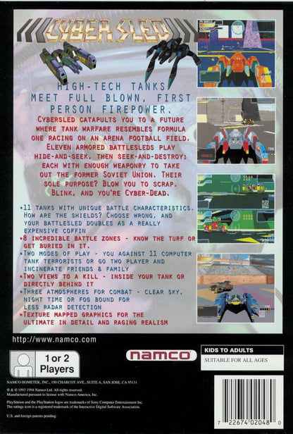 Cyber Sled - Playstation - Retro Island Gaming