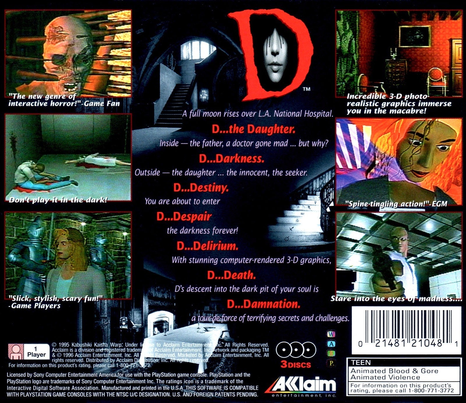 D - Playstation - Retro Island Gaming