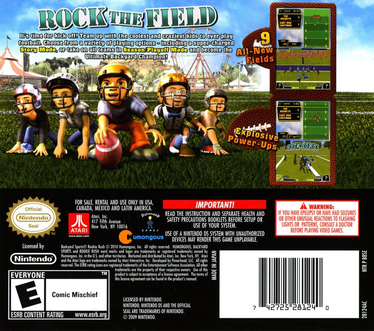 Backyard Sports: Rookie Rush - Nintendo DS