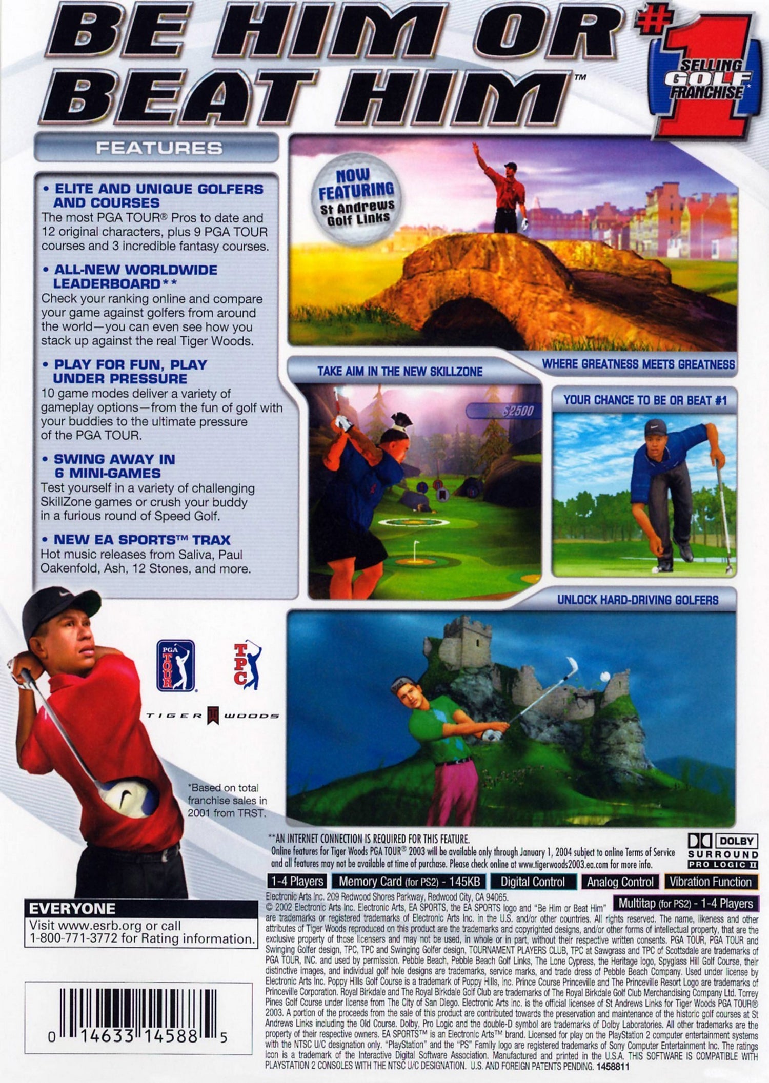 Tiger Woods 2003 - Playstation 2